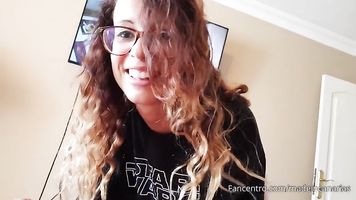 Mi novia me pilló viendo porno y consigue todo mi cum