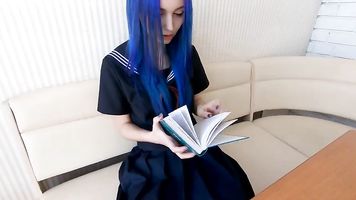 Japonesa escolar llegar DP