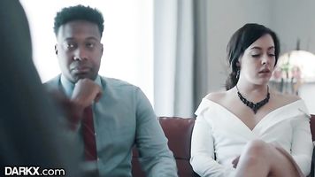 DarkX-Esposa Toma BBC DP De Terapeuta Sexual y Esposo