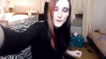 Ivyrose499 trans camgirl privado, primer plano, corrida