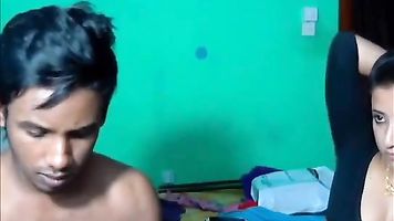Deshi Luna de miel pareja sexo duro 1