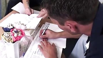 Colegio Chicos Penetración Anal Con Una Morena Tutor