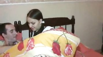 Tetas grandes teeny Inez Steffan follada en culo