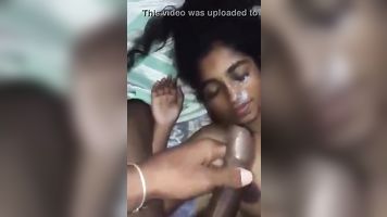 Desi adolescente sis corrida en la cara por hermano
