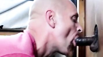 Blanco Guy's Amor Comer Negro Cum 8