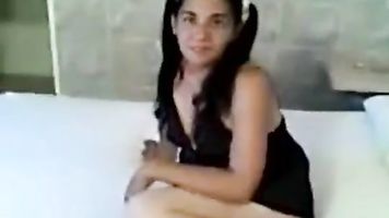 Amateur Latina Esposa Triple Coño Penetración y Doble Anal