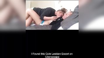 Caliente Británico Adolescente Pagado Lesbianas Escort para un Show en Vivo