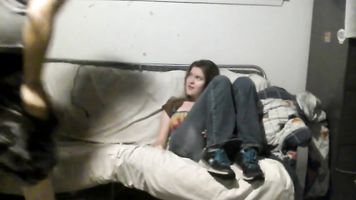 whitetrash chica consiguiendo follada en el culo