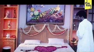 telugu pareja primera noche romance video buchi babu película